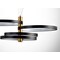 Et2 Hoopla 4-Light 29.5" Wide Black / Gold Pendant Light E24326-BKGLD - alternate 3